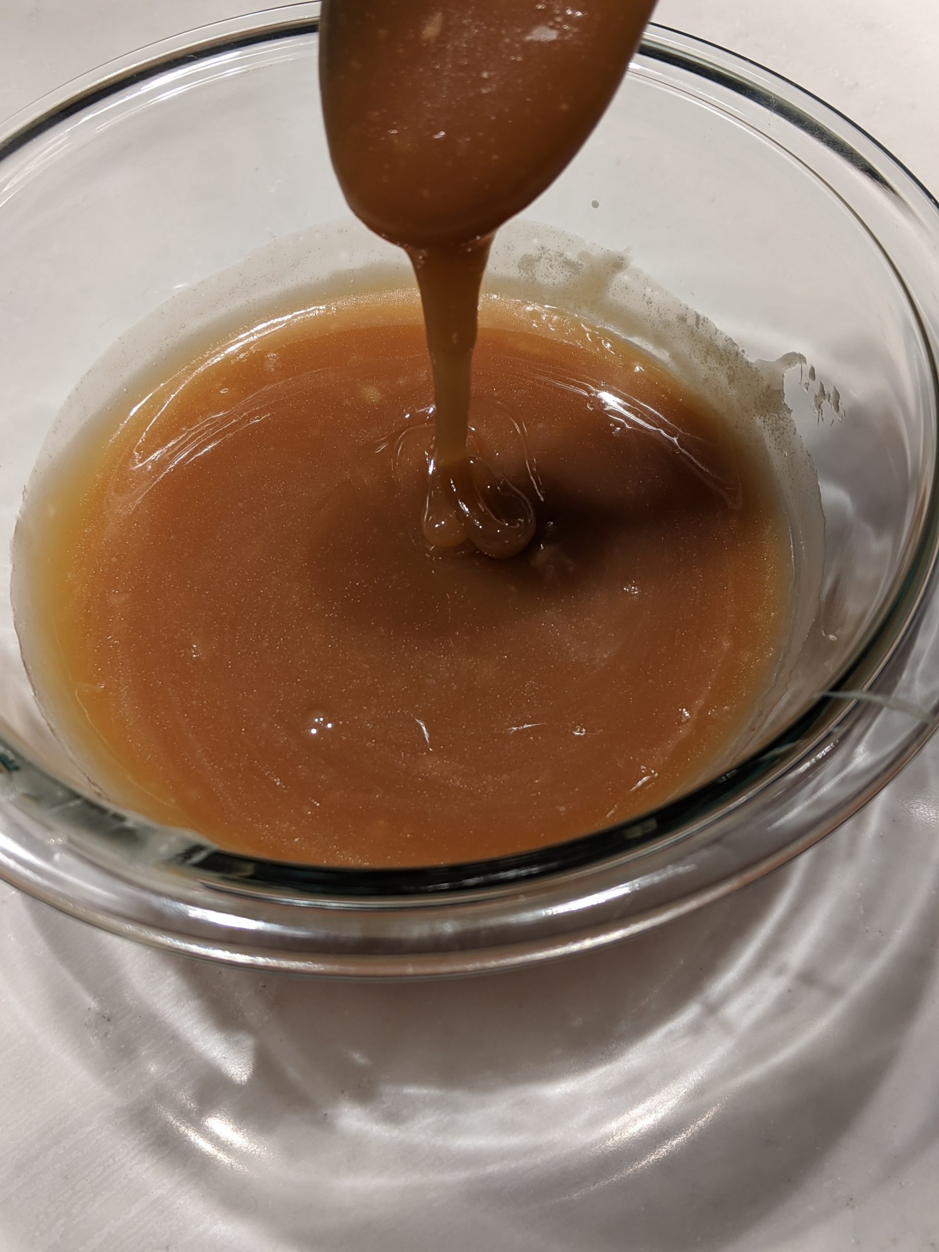 Thick Salted Caramel Sauce Kitchen Foliage